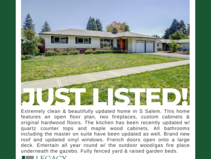 New Listing! Beautifully updated home.