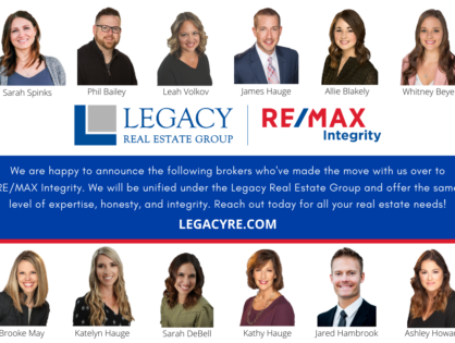 Introducing the Legacy Real Estate Group | RE/MAX Integrity